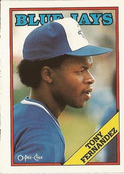 1988 O-Pee-Chee Baseball Cards 290     Tony Fernandez